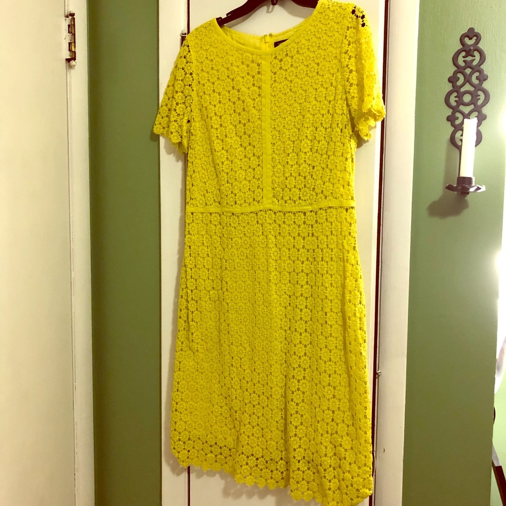 Yellow Land’s End Flower Dress